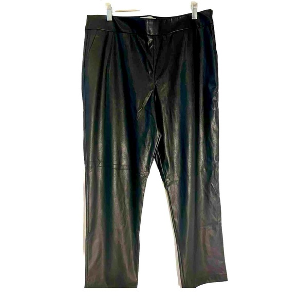 Women’s Asos Faux Leather Pants Size 12P - Picture 1 of 3